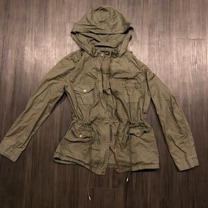 Olive utility jacket